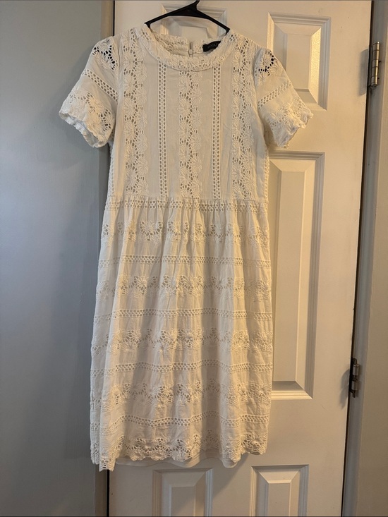 Roolee Dresses & Skirts - Roolee White Lace Midi Dress
